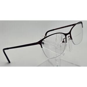 Ellen DeGeneres ED505 Burgundy Designer Eyeglasses Frames Only 53 16 140 K7